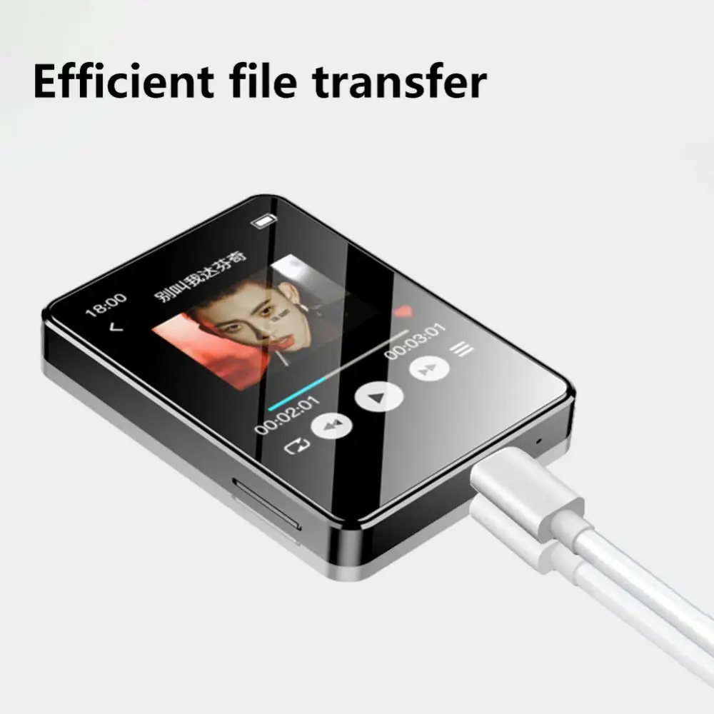 Hi-Fi плеер BT5.0 музыкальный с сенсорным экраном 8/16/32/64 ГБ функцией записи