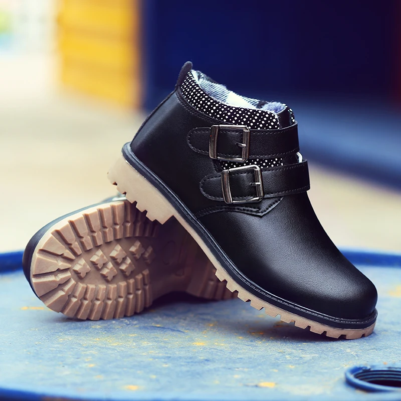 Туфли детские из натуральной кожи на плоской подошве цвет в ассортименте|Кожаная