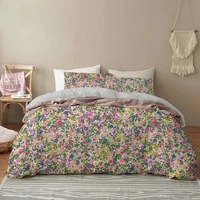flower bedding set double 220x240 150x200 nordic comforter duvet covers pillowcases comforter bed linen king queen single size