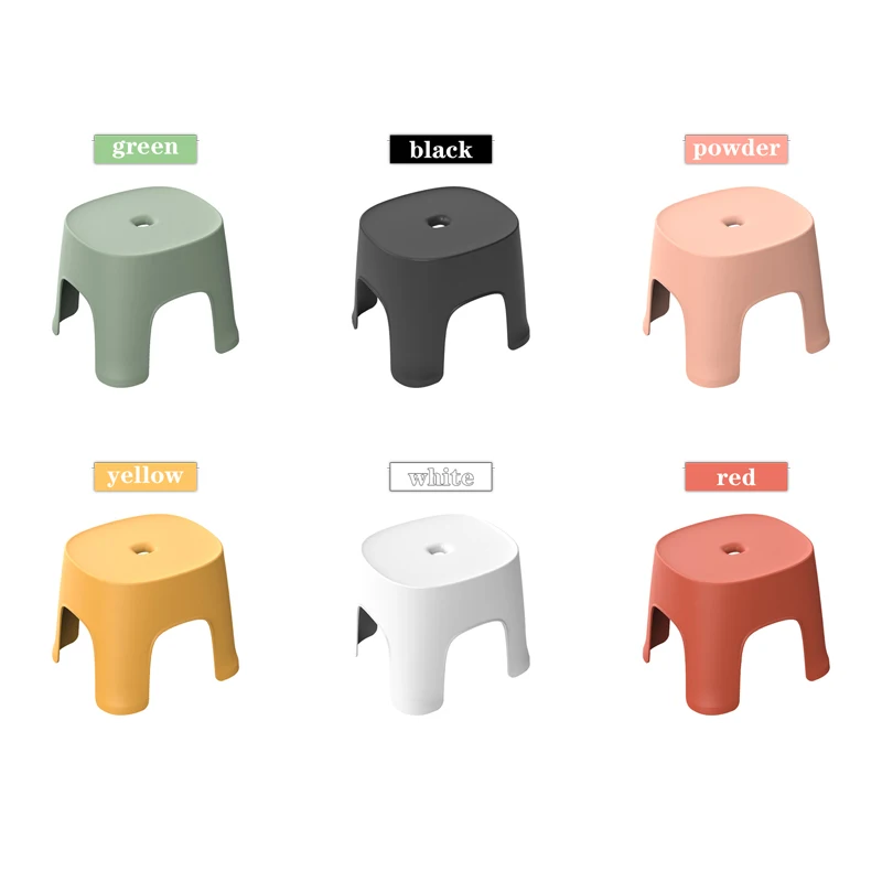 Небольшая скамейка нескользящий кофейный столик пластиковый простой стул