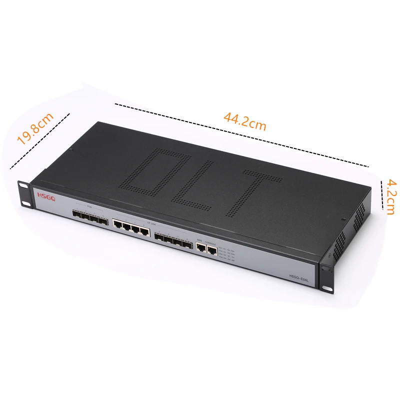 4 оптических порта PON мини-волокно ftth SFP PX20 + ++ +++ pon слота epon OLT 10/100/mauto по