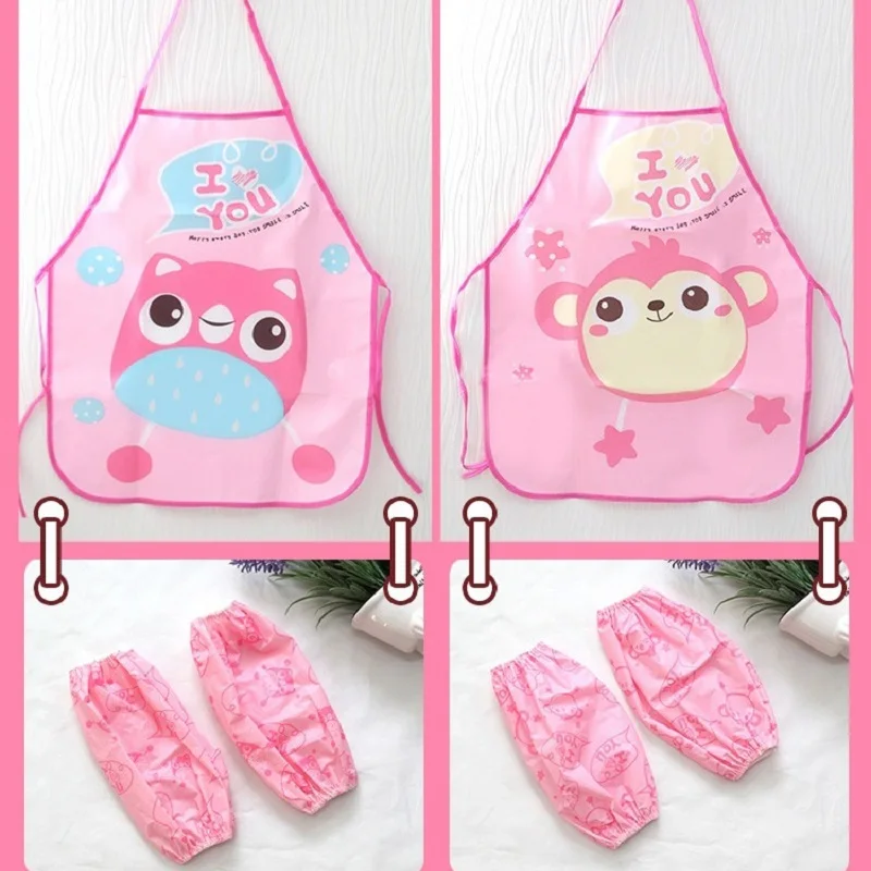 Набор креативных детских кухонных фартуков с защитой от масла домашние предметы
