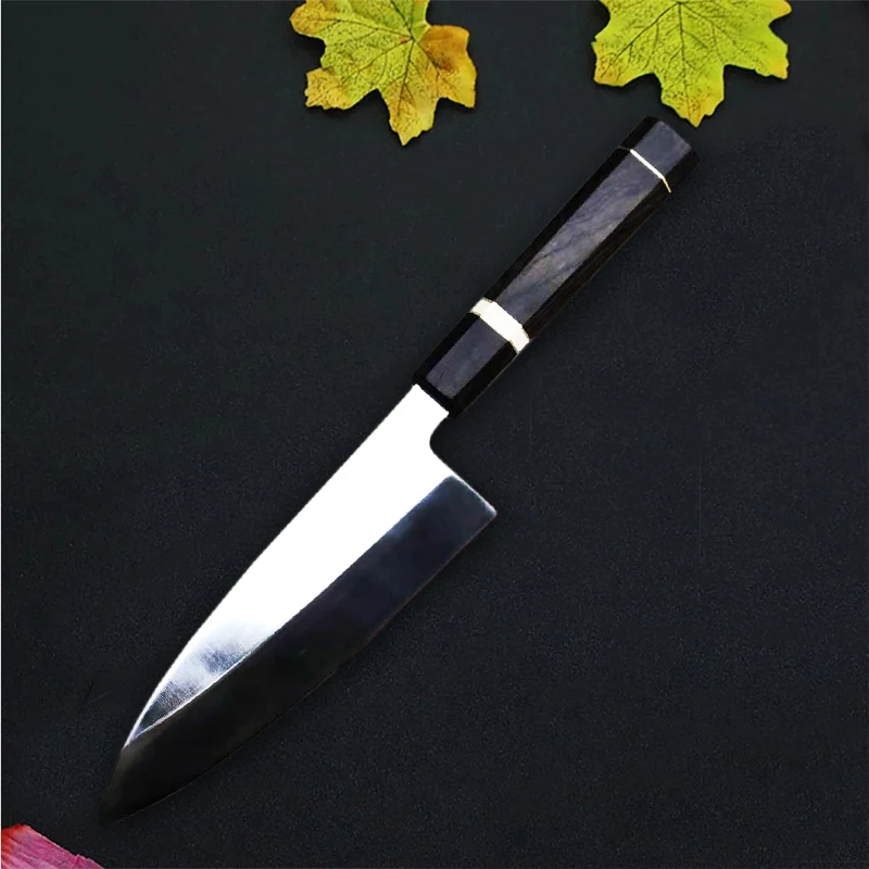 Профессиональный нож шеф-повара vg10 высокоуглеродистая Дамасская сталь японский