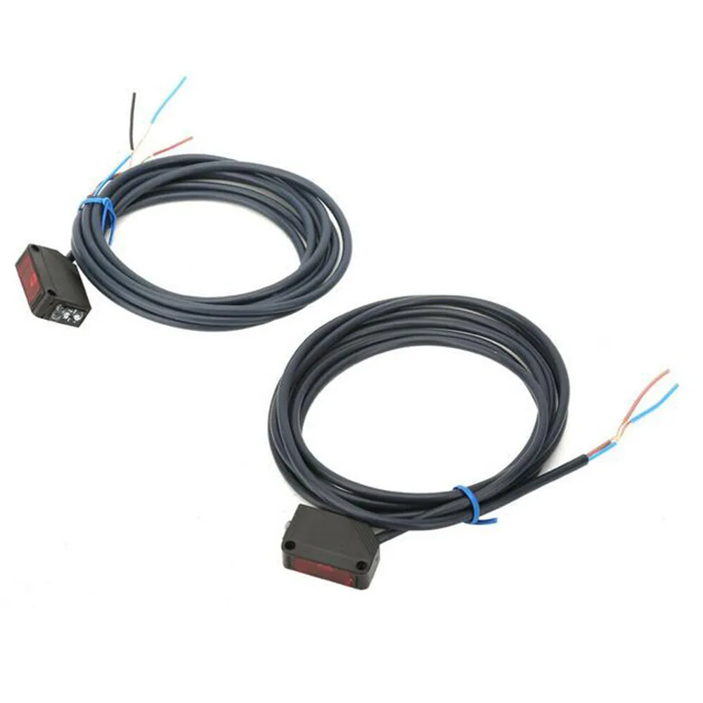 

2pcs Switch Sensor Accessories Automation DC 12-24V E3Z-T61 Photoelectric