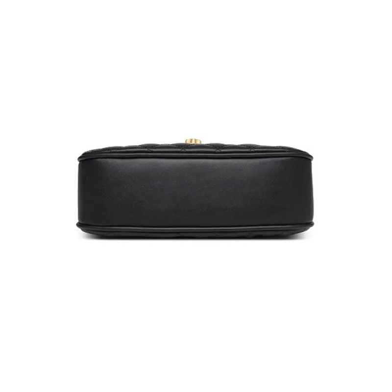 

Women's Bag 2021 New Trendy Messenger bag real cowhide rhombus chain underarm bag high quality all-match fashion shoulder bag