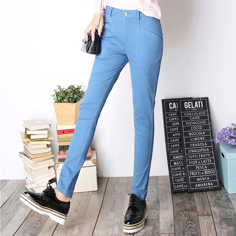 Xisteps Новый 2020 Хлопковые женские брюки Осенние штаны-шаровары Цветная