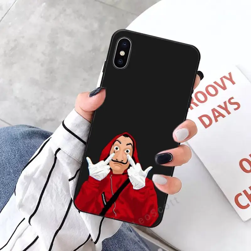 

TV Money Heist House of Paper Phone Cases for iPhone 11 12 mini pro XS MAX 8 7 6 6S Plus X 5S SE 2020 XR