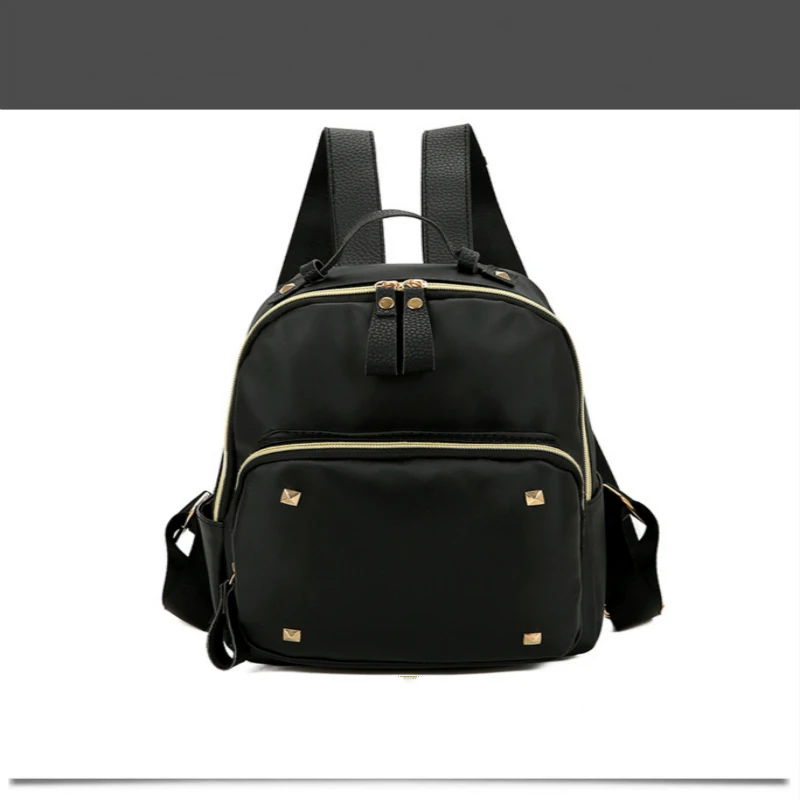 Mochila мини модный рюкзак для хранения Высокое качество однотонный нейлоновый