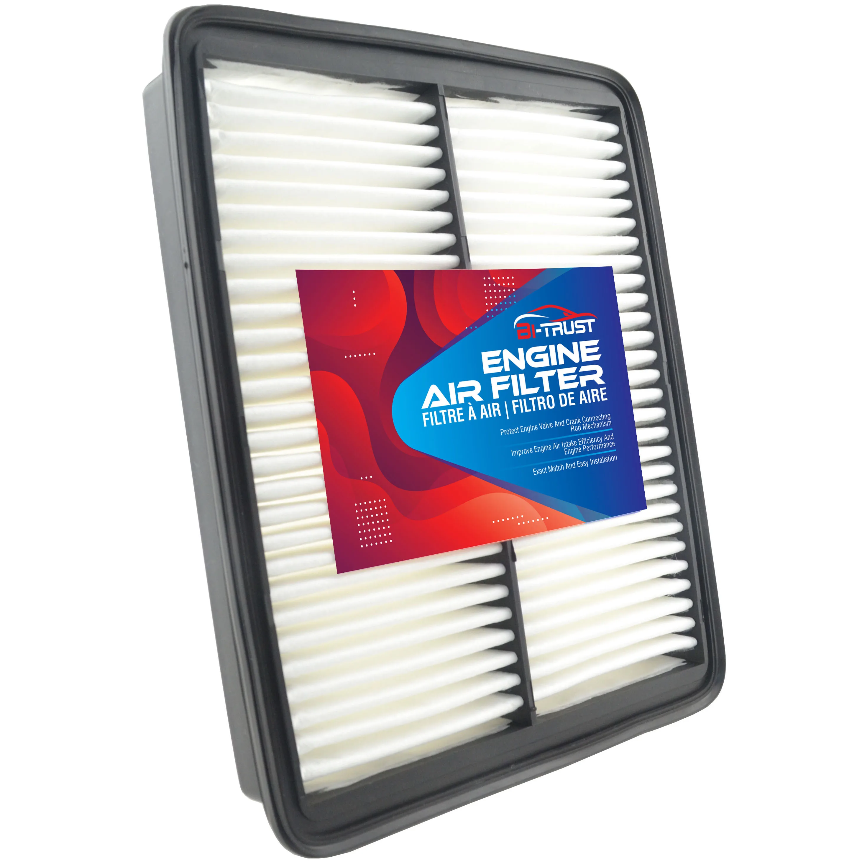 

Bi-Trust Engine Air Filter for Hyundai Azera/Santa/Kia Optima Sorento CA10881 28113-2P100