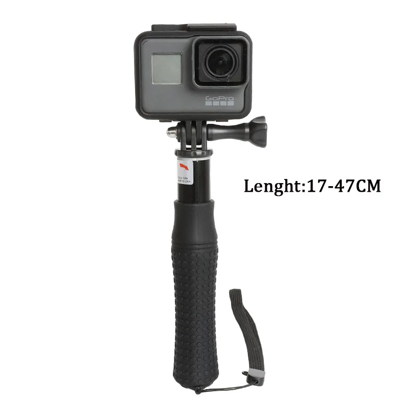 Selfie stick Портативная рукоятка Водонепроницаемая палка для селфи Штатив для GoPro Hero 7 6 5 4 SJCAM eken Yi 4K DJI OSMO аксессуары для экшн-камеры - Цвет: Selfie stick