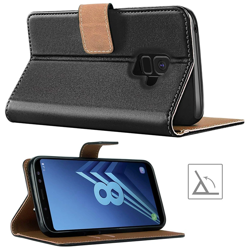 Роскошный чехол из искусственной кожи для телефона SamsungS8 Plus откидной Чехол Samsung S8