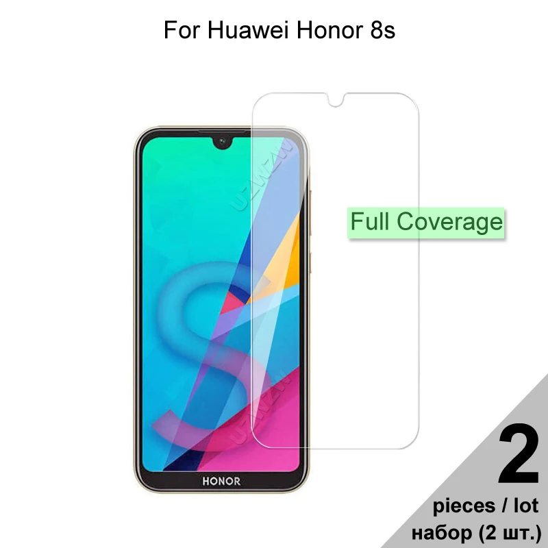 

Закаленное стекло для Honor 8s HD, Взрывозащищенная полноэкранная Защитная пленка для Honor 8S