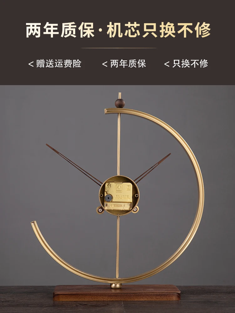 

Fashion Large Table Clock Gold Metal Art Creative Electronic Table Clock Industrial Standing Sveglia Da Comodino Watch Desk