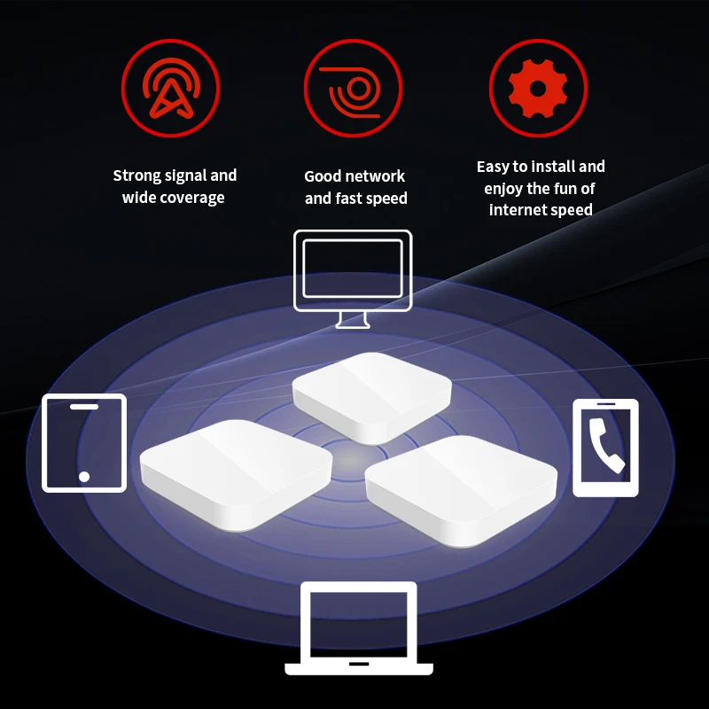 IP COM Wi Fi Gigabit маршрутизатор для домашнего интерьера с AC1200 2 4G/5 0 GHz WiFi беспроводной и