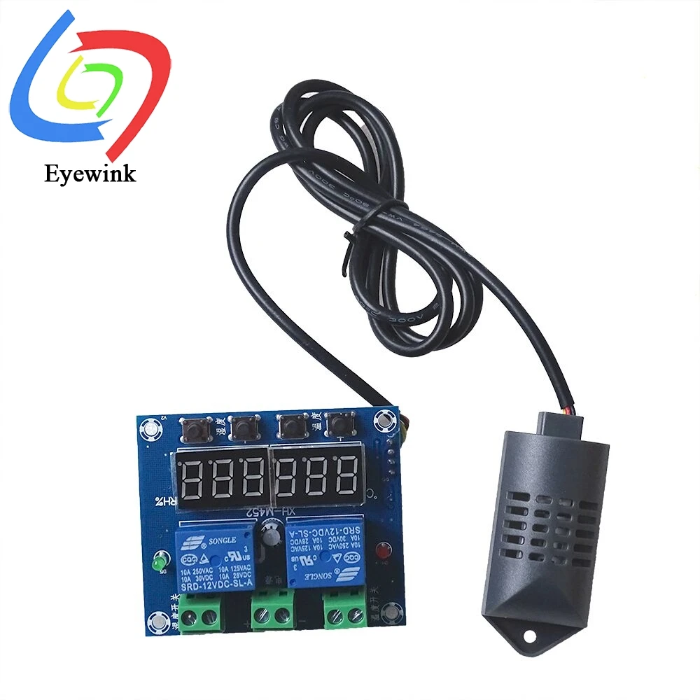 XH M452 Высокая Точность DC 12V 10A цифровой светодиодный двойной выход Модуль