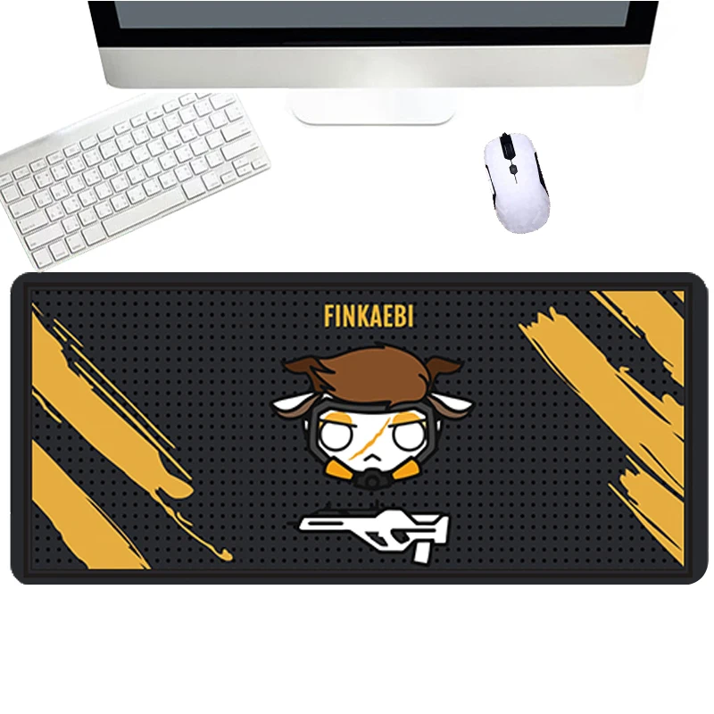 Большой игровой коврик для мыши Rainbow Six Siege натуральный каучук компьютера XL