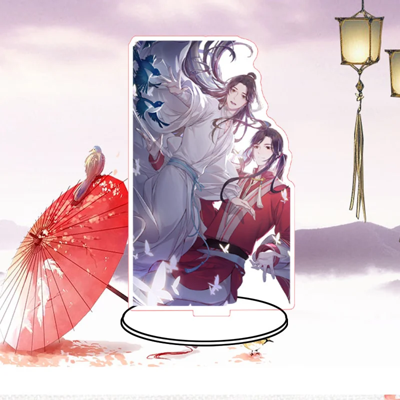 

Аниме Небесный официальное благословение Хуа Чэн Xie Lian модель настольное украшение мультяшная милая игрушка подарок Tian Guan Ci Fu