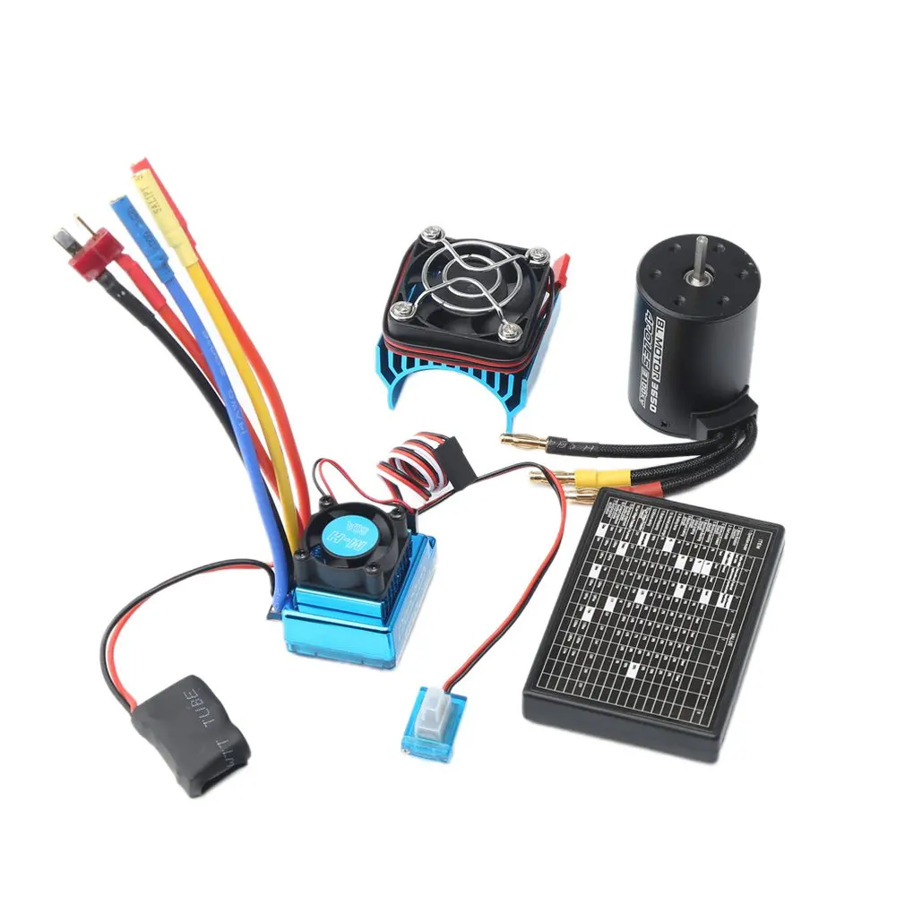3650 3100Kv бесщеточный двигатель 120A Esc с программой Auto Combo аксессуары для моделей