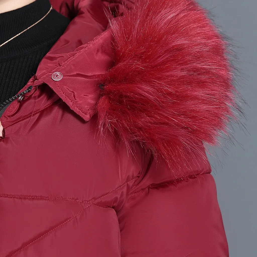 Женские пальто и куртки размера плюс 6xl, зимние теплые тонкие толстые длинные парки с капюшоном из искусственного меха, зимняя одежда, Женская куртка-пузырь, пальто