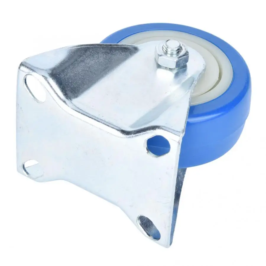 4 шт. ПВХ Caster Light type 3 дюйма одиночные колесики для вала ролик ножек мебели 40 кг