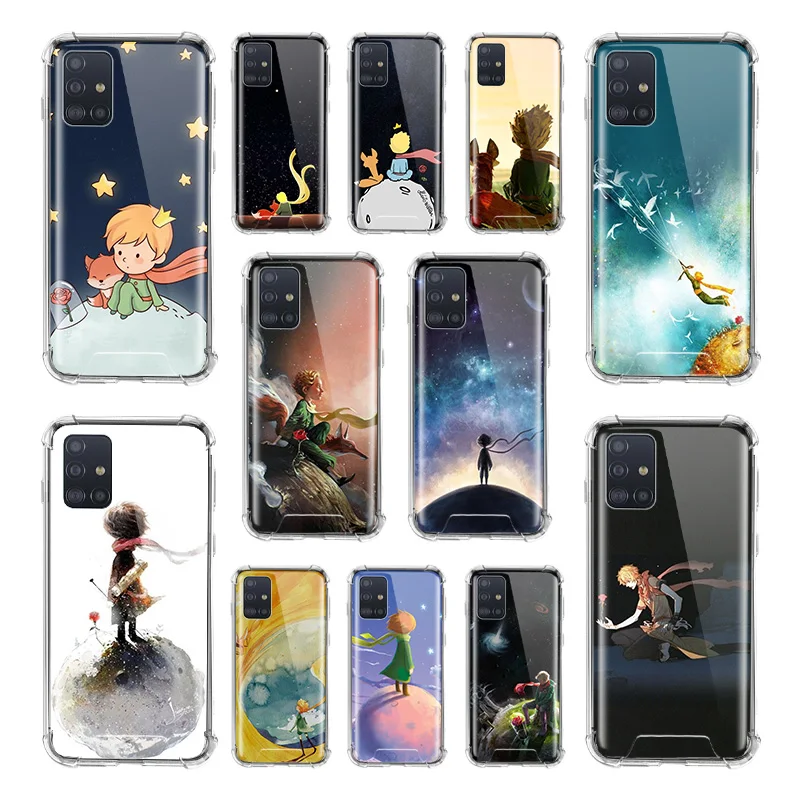 Милый чехол с изображением Маленького принца для Samsung Galaxy A51 A71 5G M31 A41 A31 A11 A01 M51 M21