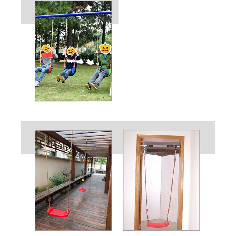 8 с круглой пряжкой Дизайн качели игра на открытом воздухе комплект из Джерси