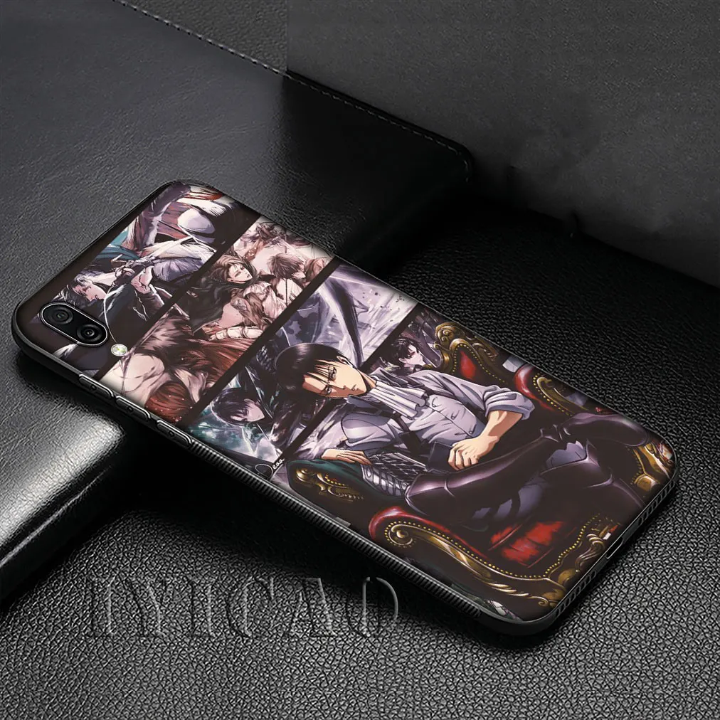 Аниме Атака Титанов мягкий силиконовый чехол для Huawei P30 P20 Pro P10 P9 Lite Mini 2017 2016 P Smart Z