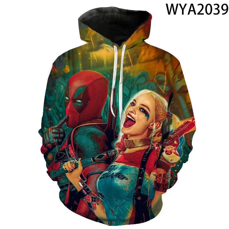 

2021 new hoodie hip-hop animation jumper loose long sleeves fall hoodie for men