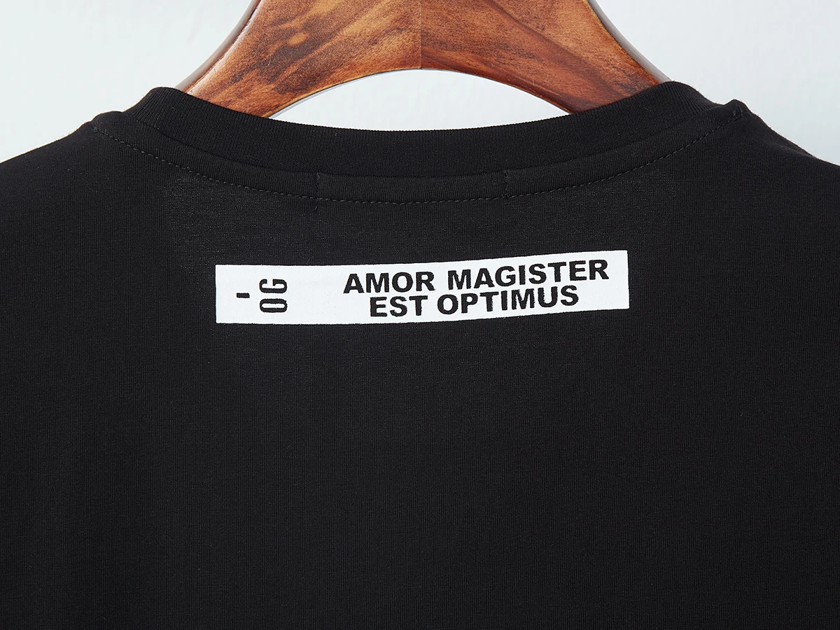 

2021 Summer New Letter Print T-shirt Men 100% Cotton Plus Size Tees High Quality Brand Clothing SJ120752