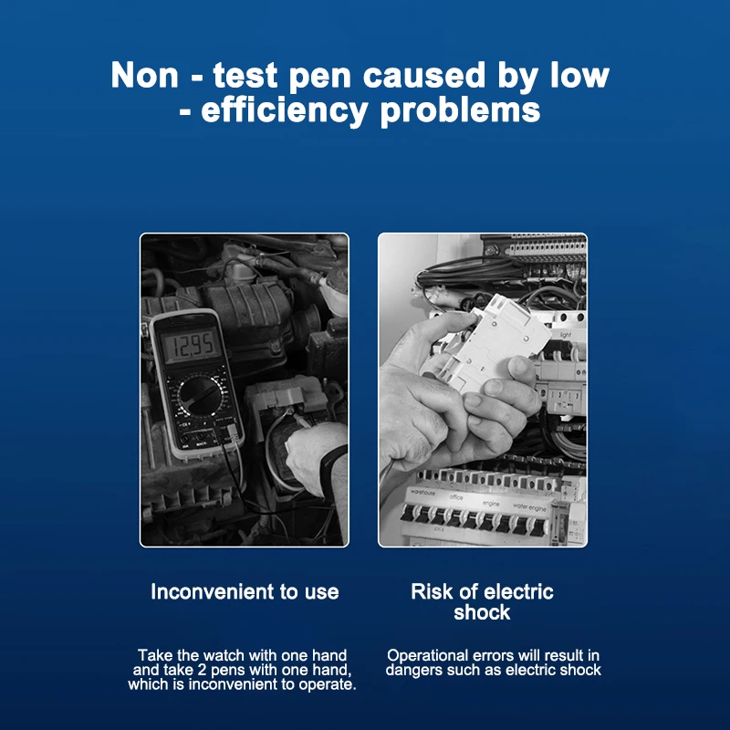 

Non-Contact Digital Test Pencil DC Voltage 1000V For Electrician Tools Tester Electrical LCD Display Voltage Detector Test Pen