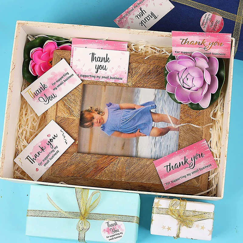 

500pcs/ roll 3.8 cm thanks for purchasing commercial Decorative sticker labels brand new and high quality