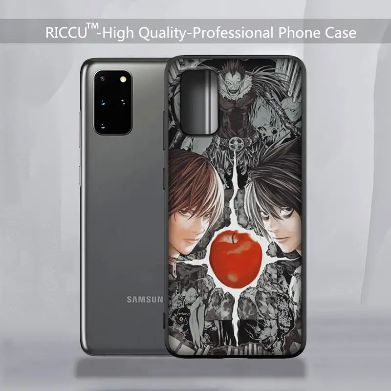 Чехол для телефона с аниме Death Note Samsung S20 plus Ultra S6 S7 edge S8 S9 S10 5G | Мобильные телефоны и
