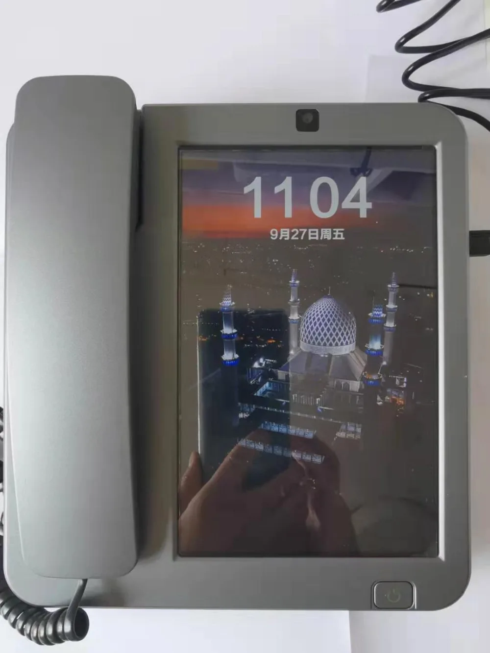 4G LTE Android Смарт фиксированный телефон SIM карта сенсорный экран видео звонок телефон с Wi-Fi запись для домашнего бизнеса