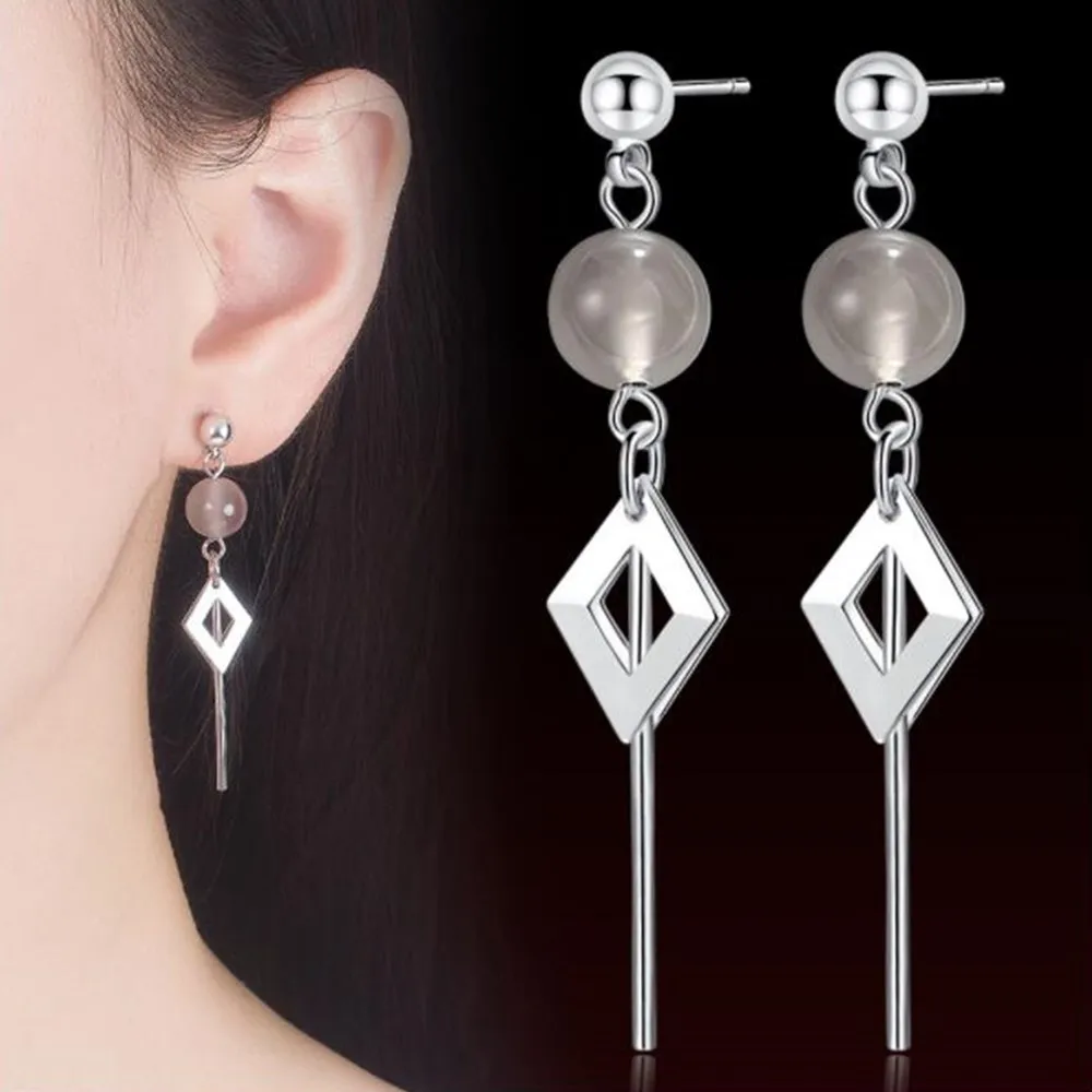 Женские серьги-кисточки из серебра 925 пробы в стиле ретро | Украшения и аксессуары