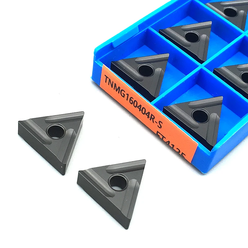 TNMG160404 R S FT4125 внешние токарные инструменты твердосплавные вставки TNMG 160404 токарный резак токарный инструмент токарные вставки