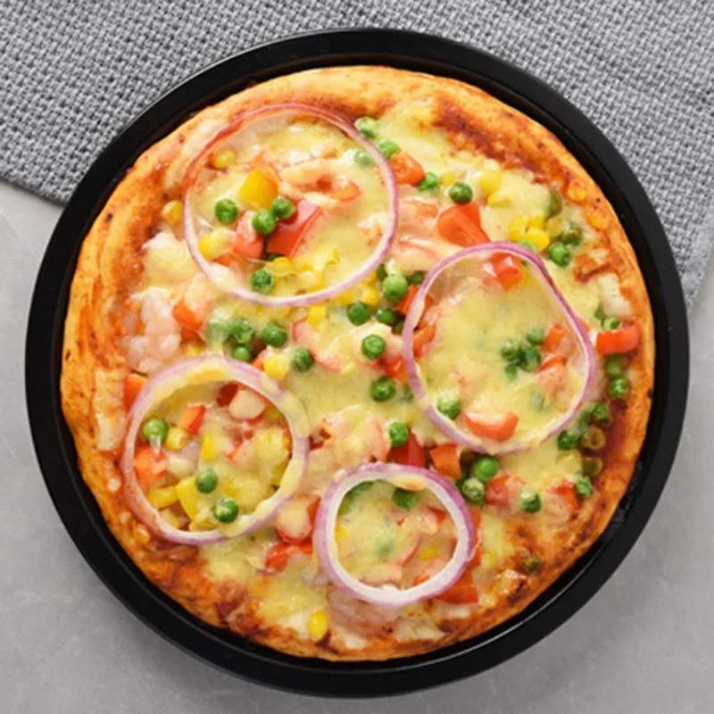 Первоклассная антипригарная форма для выпечки из нержавеющей стали пиццы