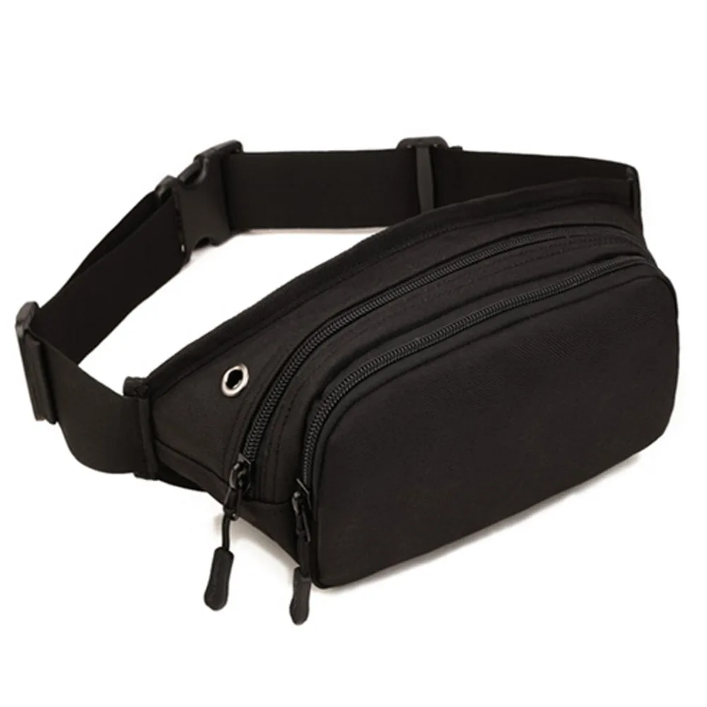

High Quality Waterproof Nylon Men Waist Belt Chest Bag Travel Hip Treckking Messenger Shoulder Military Assault Fanny Pack Bags