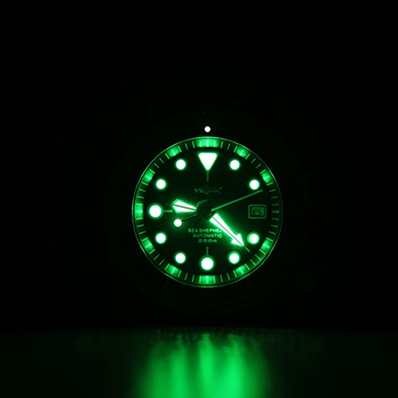 Часы HEIMDALLR Мужские механические водостойкие 300 м 47 мм|Мужские часы| |