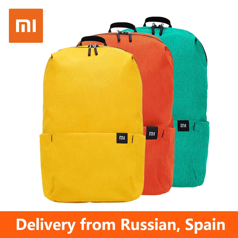 Водонепроницаемый рюкзак для отдыха Xiaomi 10L цветной маленький размер нагрудный