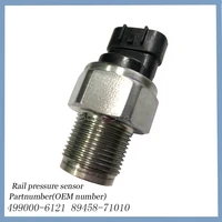 original diesel common rail fuel pressure sensor 499000 6121 89458 71010 3 pin universal rail sensor for hilux hiace d4d 3 0l av