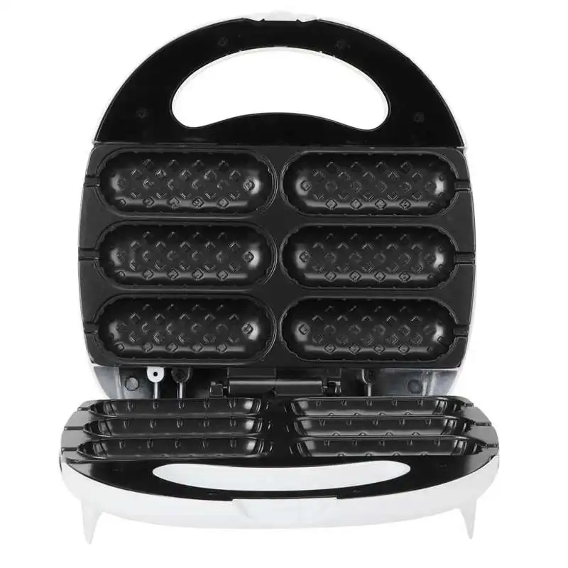 850w 6 holes electric hot dog maker multifunction bread sausage breakfast machine eu 220v kitchen cooking appliances free global shipping