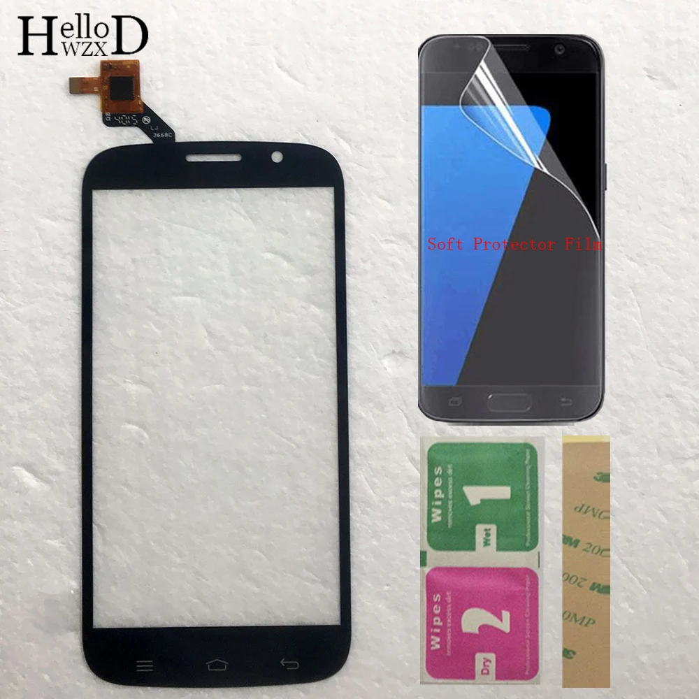 Сенсорный экран для DEXP Xion X5 Digitizter Панель спереди Стекло на Клее 3M из закаленного