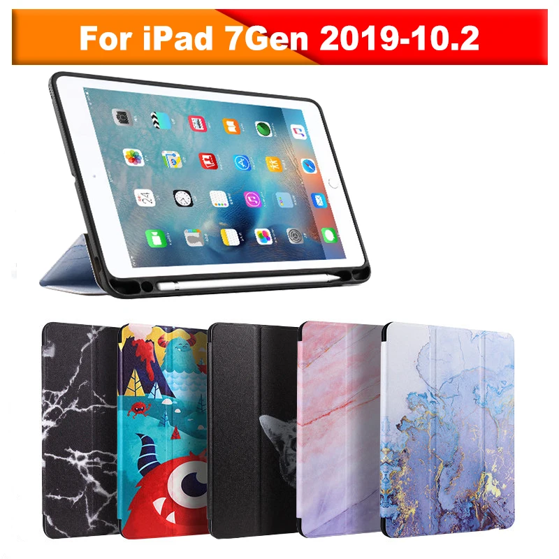 Чехол для iPad 7 2019 дюйма Ультратонкий силиконовый мягкий чехол Apple tablet 7-го