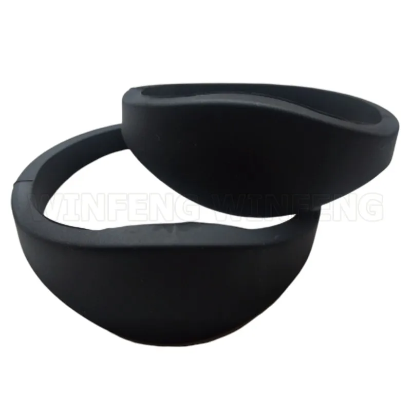 Браслет на запястье с RFID защитой 125 кГц 65 мм|rfid silicone wristband|125khz rfidrfid silicon |