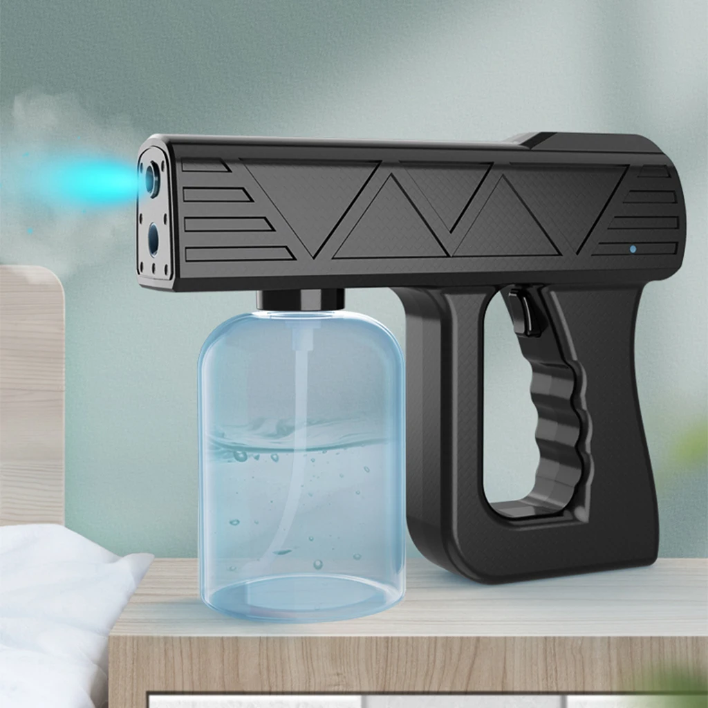 

Spray Light Cordless 400ml USB Charging Sprayer Fogger Disinfection Gun for School Sanitizing for Car Travel