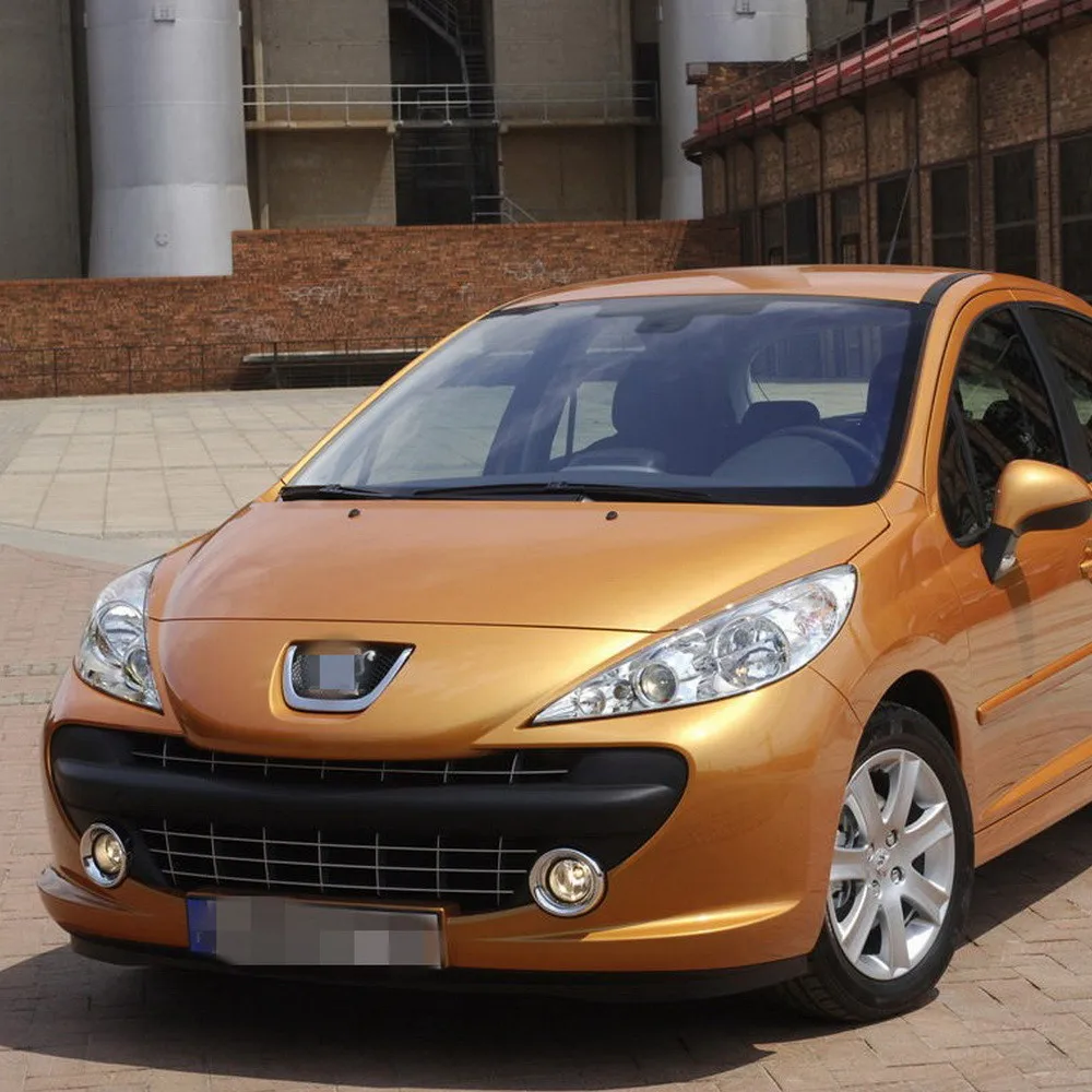 

July King 24W Bifocal Fog Lamp Case for Peugeot 207 2006-2008, 6000K Daytime Running Light DRL + High Beam + 4300K Low Beam