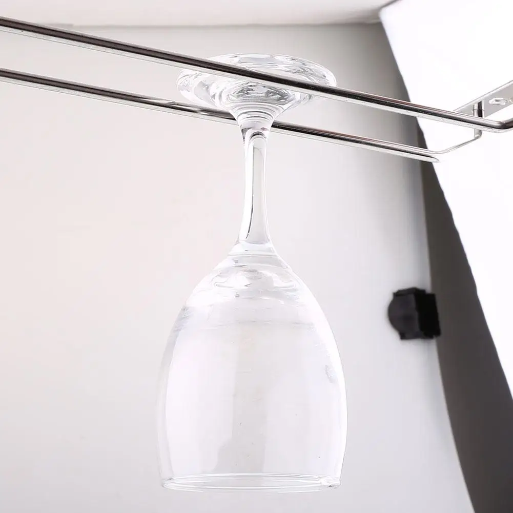 28 см/11 &quotВинная стойка для стаканов под шкаф подвесной держатель бокалов вешалка