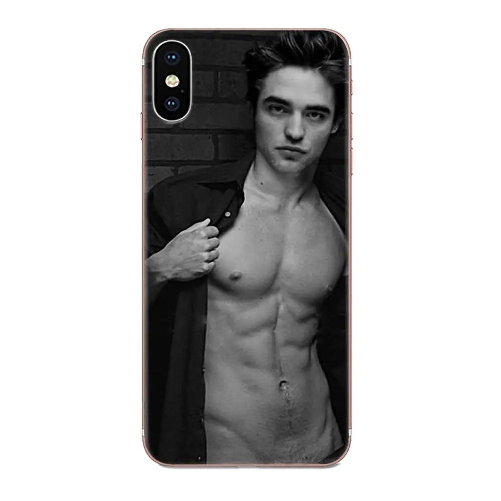 Роберт Паттинсон для Apple iPhone 11 Pro X XS Max XR 4 4S 5 5C 5S SE 6 6S 7 8 Plus ТПУ искусство онлайн