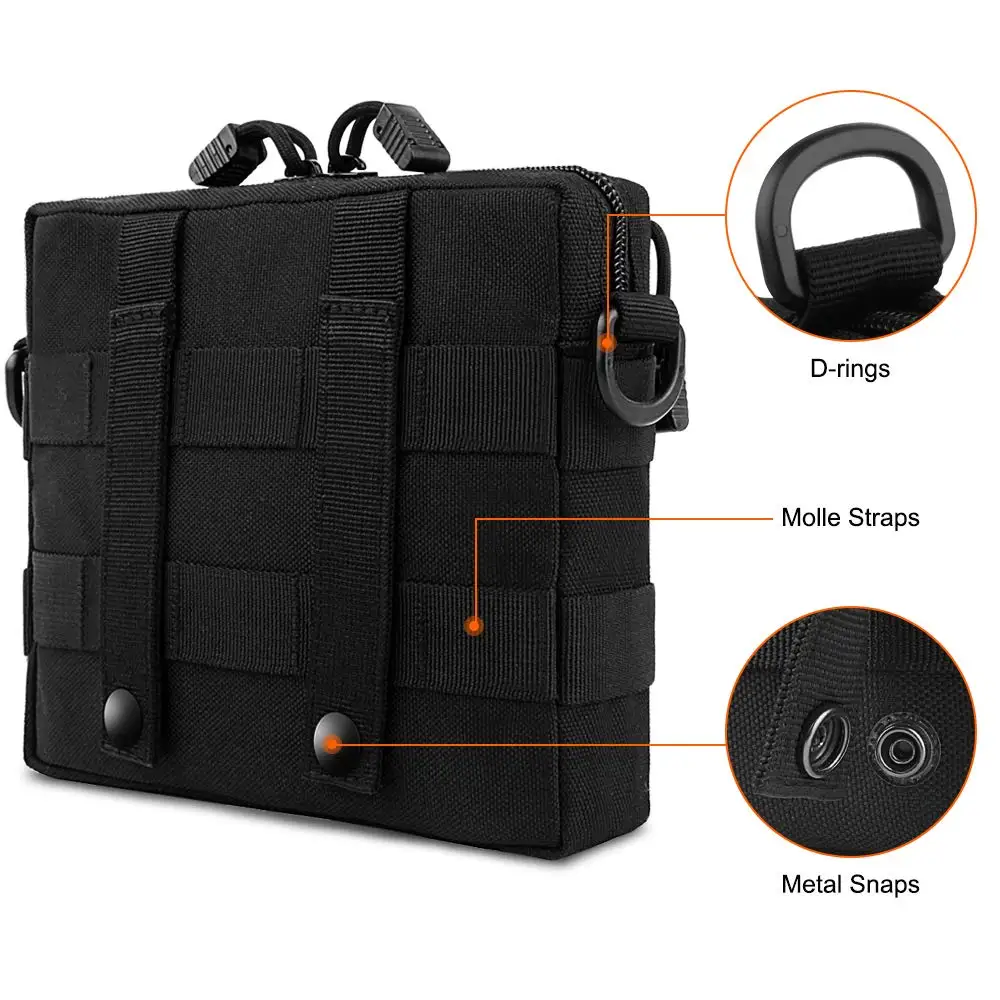 Тактическая Сумка Admin Molle EDC EMT сумка для утилиты военная ручная компактная
