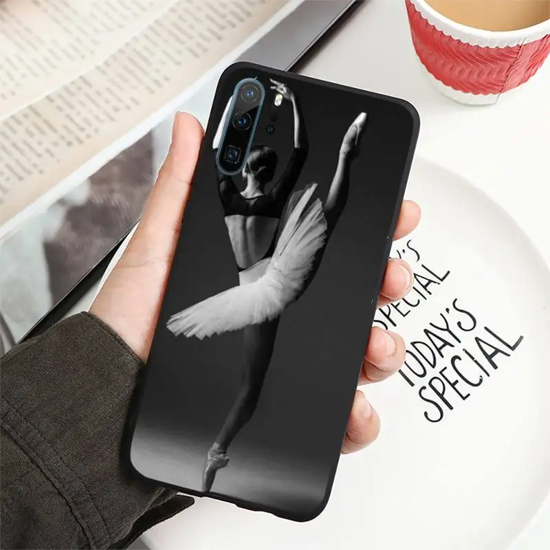 

Ballet Girl Dance Shoes Phone Case For Huawei honor Mate P 10 20 30 40 i 9 8 pro x Lite smart 2019 nova 5t